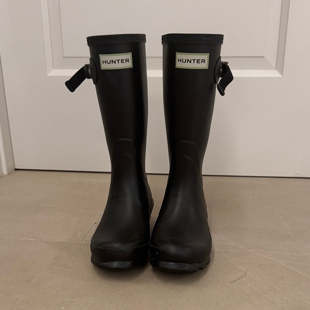 Hunter Classic kids Black Boots